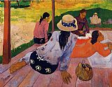 The Siesta by Paul Gauguin